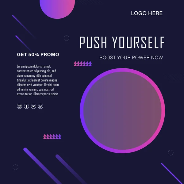 Sağlık Kulübü Spor Salonu Tanıtım Sosyal Medya Posta Tamponu Ücretsiz