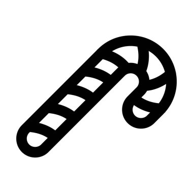 Uygulama web sitesi tasarımı için şeker kamışı Noel tatili tatlı ikon vektörü