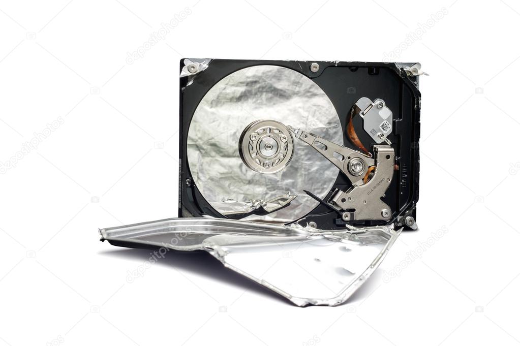 Broken hard drive