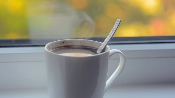Café chaud du matin  