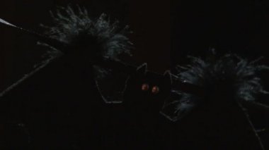 Tekstil yarasa halloween dekorasyon taşıma