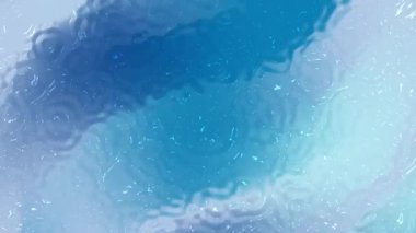 Dalgalanan dokuya sahip mavi su, doğa için mükemmel arka planlar, su koruma kampanyaları, sağlık malzemeleri, yaz tasarımları.