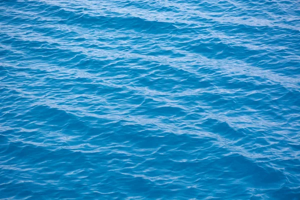Azul Agua Mar Borrosa Ondulación Fondo Olas Deslumbramiento Mar Egeo — Foto de Stock