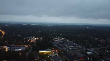 İsrail devletinin başkentinin havadan görünüşü