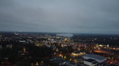 Stockholm şehrinin güzel manzarası