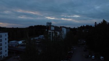 İsveç 'teki Stockholm şehri manzarası