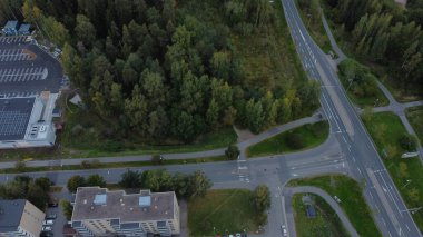 Eski şehrin manzarası.