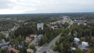 İsrail devletinin başkentinin havadan görünüşü