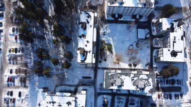 Jarvenpa şehrinin havadan görünüşü