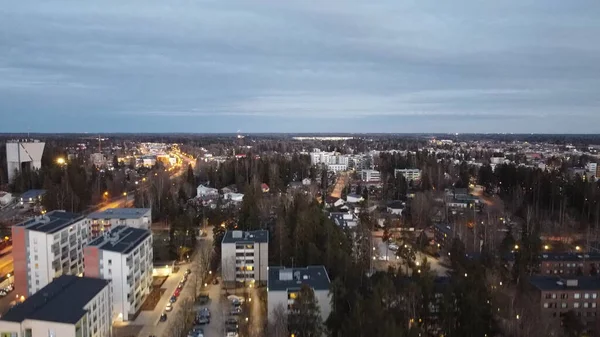 gece şehir manzarası