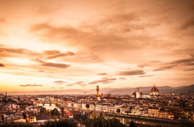 güzel Floransa cityscape 