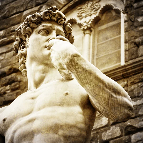 Michelangelo'nun David portre — Stok fotoğraf