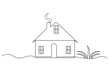 19 yaşında. Beyaz arkaplanda sürekli bir çizgi çiziliyor