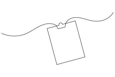 Pano, beyaz arkaplanda minimalist ofis malzemesi taslağı çizmeye devam ediyor