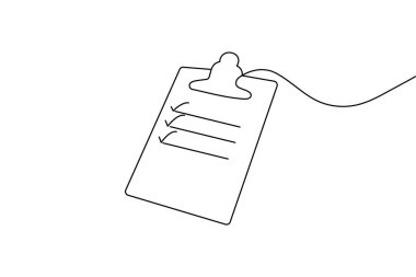 Pano beyaz arkaplan üzerine minimalist ofis illüstrasyonunu çizmeye devam ediyor