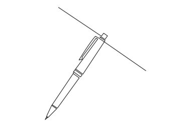 Soyut akıllı telefon sürekli çizgi çizimi basit mobil aygıt tasarımı