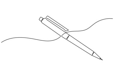 Soyut akıllı telefon sürekli çizgi çizimi basit mobil aygıt tasarımı