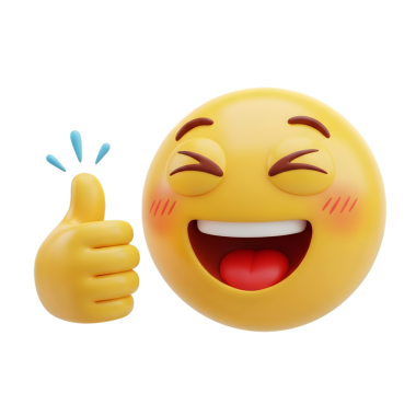 Mutlu gülüşlü duygu simgelerinin vektör çizimi