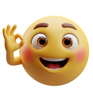 Elle gülen yüz ifadesi