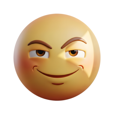 Duygusal yüz ifadesi. Gülümseyen emoji. vektör illüstrasyonu