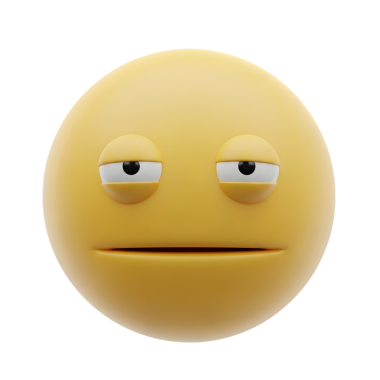 Gülümseyen emoji. 3 Boyutlu Hazırlama.