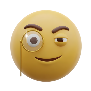 Sarı gözlü emoji simgesi. emoji simgeleri