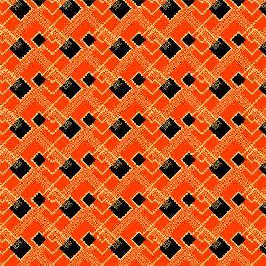 Antik Çin tarzında kusursuz desen. Geleneksel Çin Vektör Sanatı