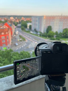 Fotoğrafçı için lensi kapat