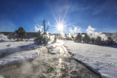 Güneşli zafer kış