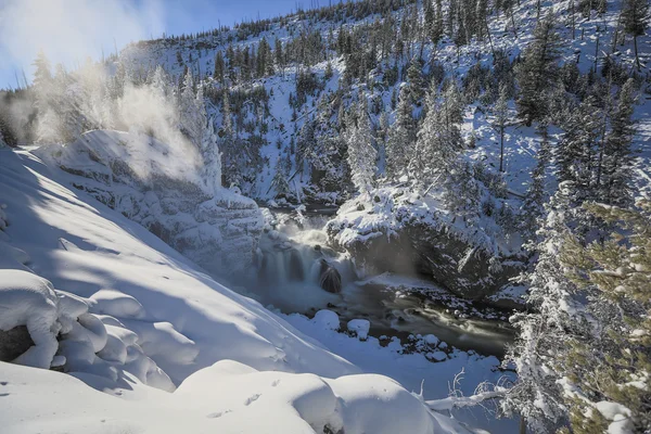 Firehole Canyon Falls — Photo