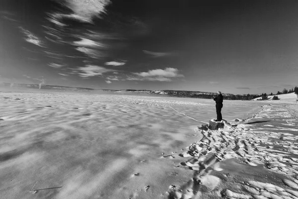 Madison Pass Black and White — Stock Photo, Image