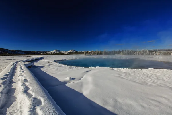 Zonnige glorie Winter — Stockfoto