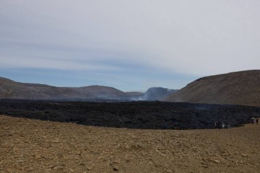 İzlanda, Fjord, Westfjord, Volkan, Buz, Kar, Lava, Şelaleler, Atlar, Tekneler, Gemiler, Kilise, Peyzaj, Yeşil, Lava, Tabut