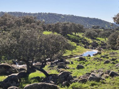 Sierra Morena Doğal Parkı, Andujar 'dan yürüyüş rotası