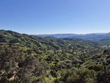 Sierra Morena Doğal Parkı, Andujar 'dan yürüyüş rotası