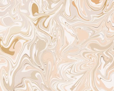 Soyut modaya uygun akışkan mermer sanat baskısı.