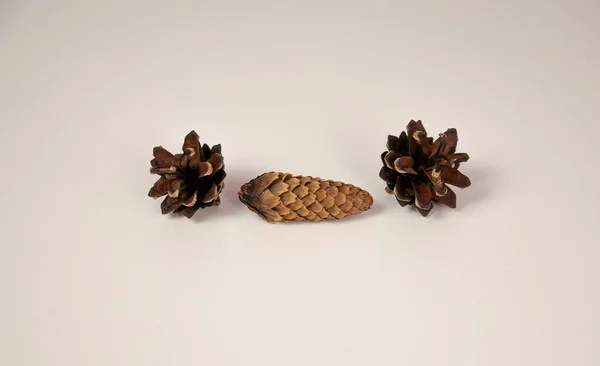 Three Cones Table Take Close Shot — Stock Photo, Image