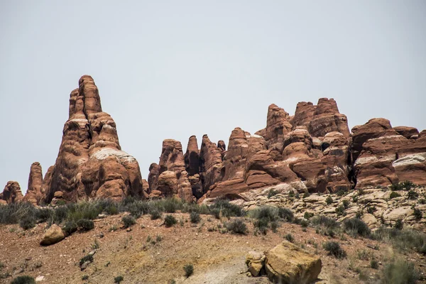 Moab Utah Arches National Park — Fotografia de Stock