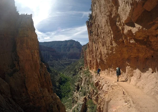 Grand Canyon National Park USA hiking group 45 — Stock Photo, Image