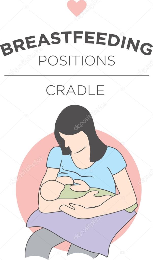 Cradle Breastfeeding Position