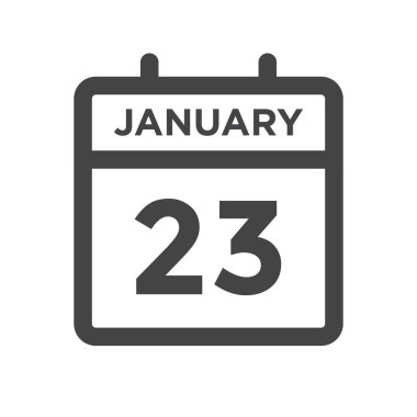 23 Ocak Takvim Günü veya Tarih ve Randevu Tarihi