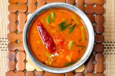 Indian food Sambar clipart