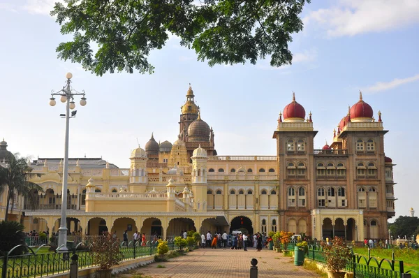 Палац Майсур Індії — стокове фото