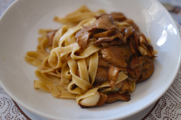 Итальянские спагетти с пищевыми волокнами