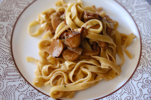 Итальянские спагетти с пищевыми волокнами