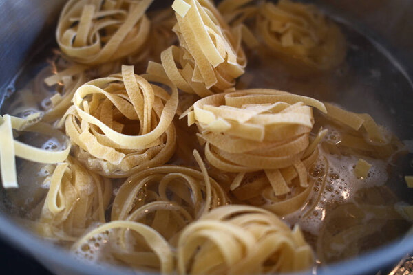 Итальянские спагетти с пищевыми волокнами