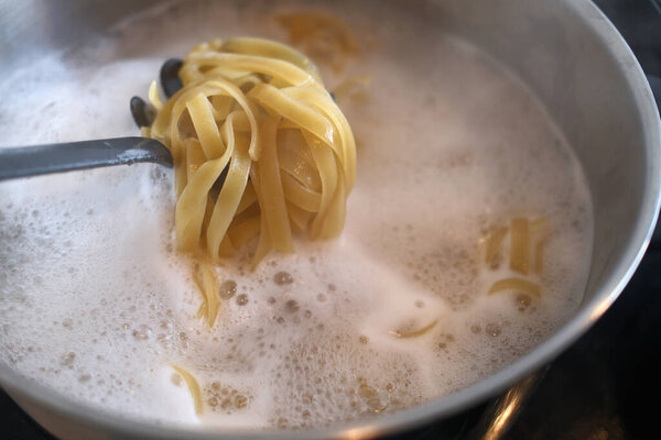 Итальянские спагетти с пищевыми волокнами