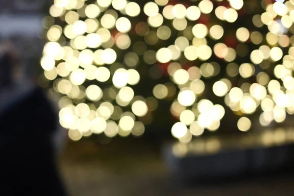 Bayram kutlaması için Noel dekorasyonu atmosferi