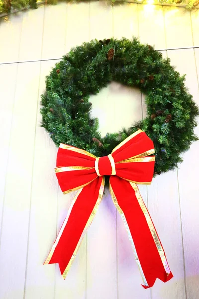 Bayram kutlaması için Noel dekorasyonu atmosferi