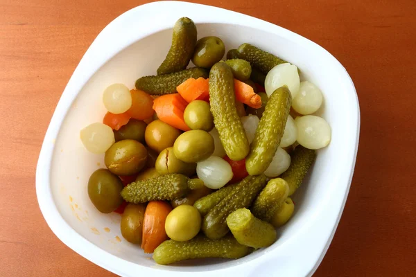 snack aperitive as a starter before lunch